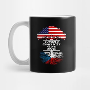 American Grown With Czech Roots - Gift for Czech From Czech Republic Mug